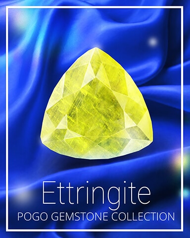 Ettringite Gemstone Badge - Spades HD