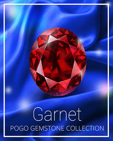 Garnet Gemstone Badge - Thousand Island Solitaire HD
