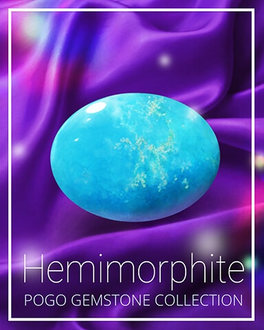 Hemimorphite Gemstone Badge - Pogo™ Slots