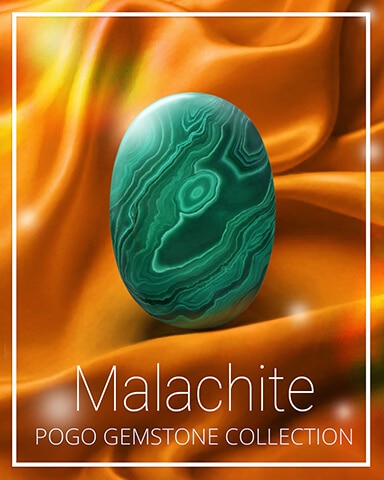 Malachite Gemstone Badge - Bejeweled Stars