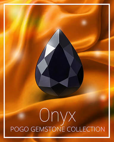 Onyx Gemstone Badge - Crossword Cove HD