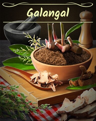 Galangal Badge - Mahjong Garden HD