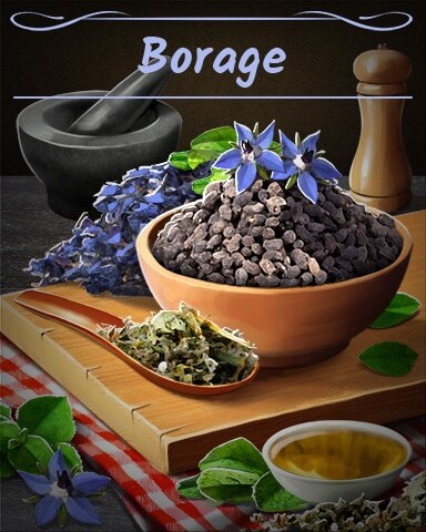 Borage Badge - Tri-Peaks Solitaire HD