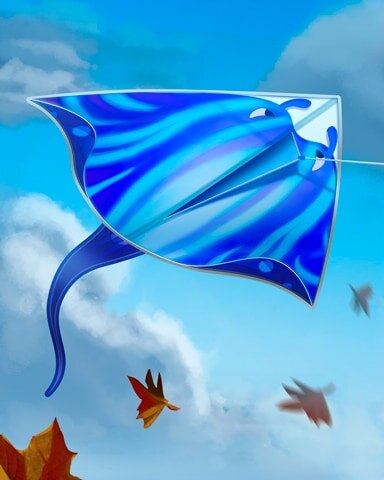 Manta Ray Kites Badge - Jungle Gin HD