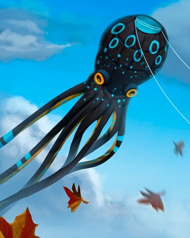 Octopus Kites Badge - World Class Solitaire HD