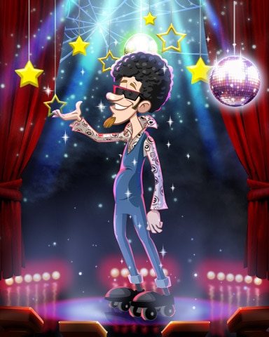 Disco Beat-Nick Costume Badge - Canasta HD