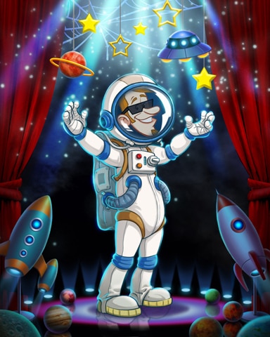 Beat-Nick In Space Costume Badge - Canasta HD