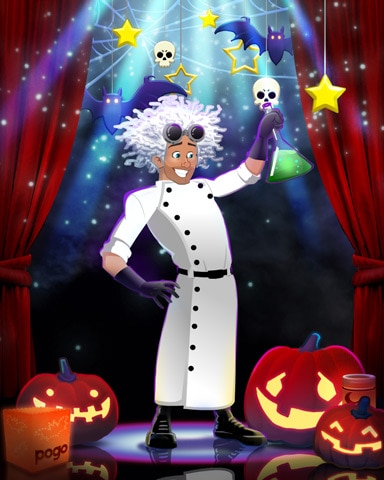 Dr. Tex Costume Badge - Tri-Peaks Solitaire HD