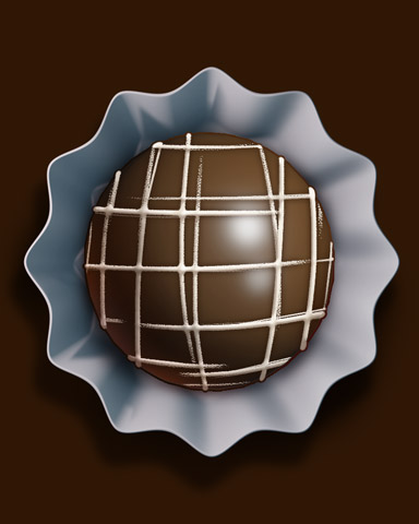 Marshmallow Cream Badge - World Class Solitaire HD