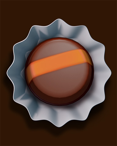 Orange Truffle Badge - Word Search Daily HD