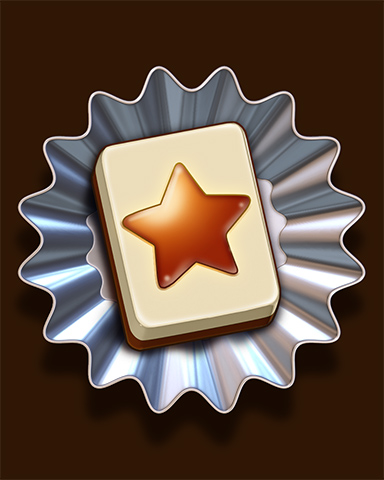 Starburst Butterscotch Badge - Crossword Cove HD