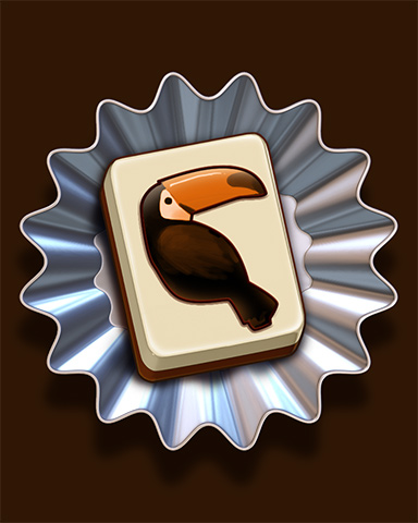 Toucan Treat Badge - Mahjong Safari HD