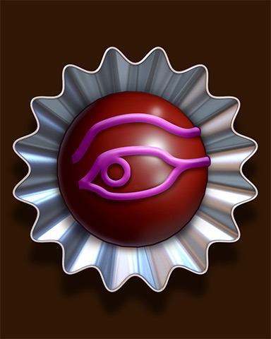 Eye Of Ra-spberry Badge - Phlinx II