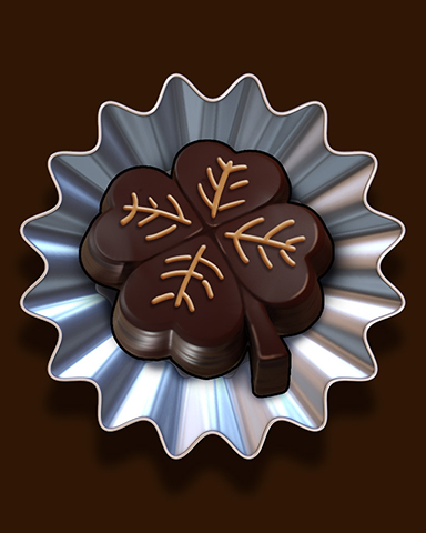 Clover Caramel Badge - Trizzle