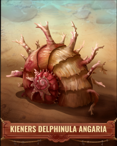 Kieners Delphinula Angaria Shell Badge - Spades HD