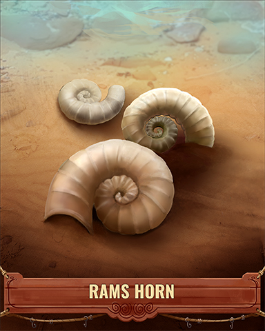 Rams Horn Shell Badge - Tri-Peaks Solitaire HD