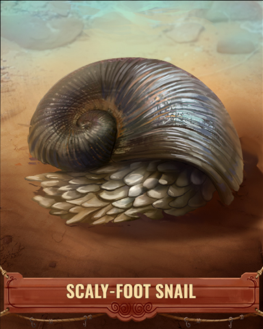 Scalyfoot Snail Shell Badge - Crazy Cakes 2