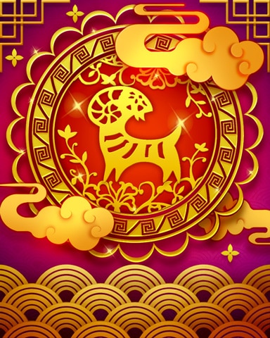 The Goat Zodiac Badge - Canasta HD