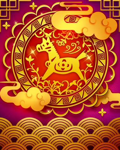 The Horse Zodiac Badge - Canasta HD