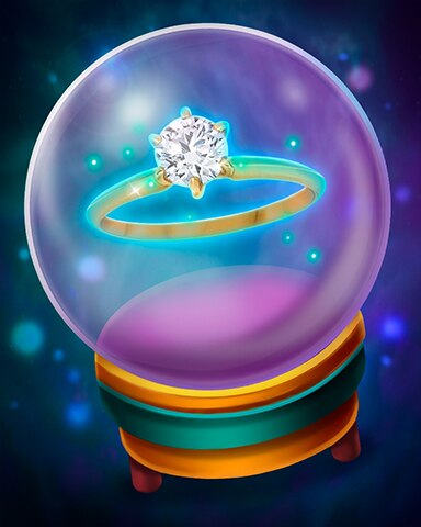 Wedding Ring Badge - Claire Hart: Secret In The Shadows