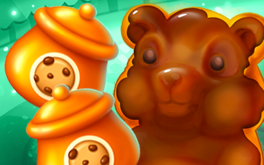 Gummy Bear 100 Badge - Cookie Connect