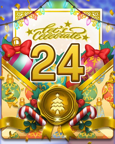 Happy Holidays 24 Badge - Merge Academy