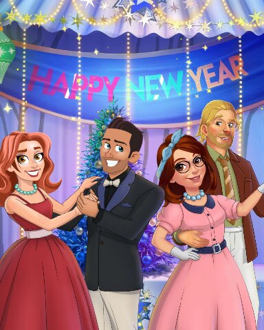 Pogo New Year Celebration Reward Badge