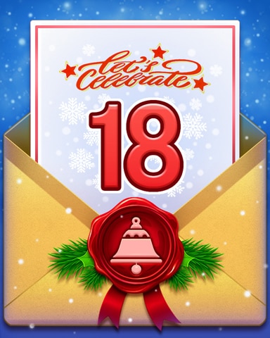 25 Days Of Pogo 18 Badge - World Class Solitaire HD