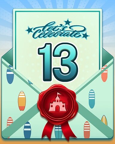 Pogo 25th Birthday 13 Badge - Turbo 21 HD