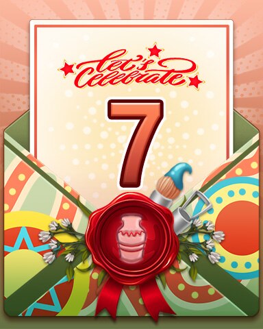 Pottery Painting Party 7 Badge - Rainy Day Spider Solitaire HD Pottery Painting Party 7 Badge - Rainy Day Spider Solitaire HD