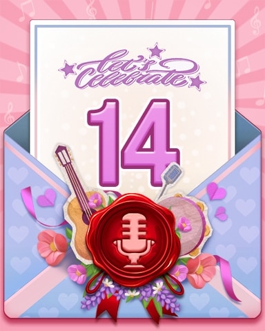 Private Concert Celebration 14 Badge - Jungle Gin HD