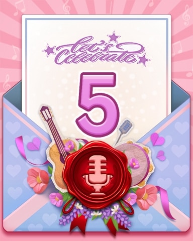 Private Concert Celebration 5 Badge - Trizzle