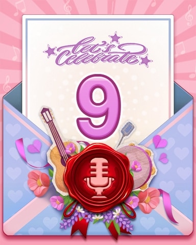 Private Concert Celebration 9 Badge - Aces Up! HD