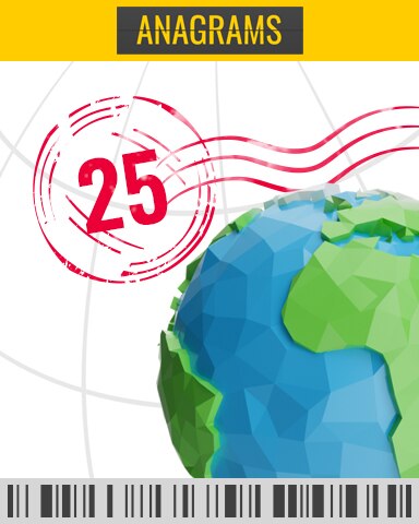 Tailwind Challenge 25 Badge - Anagrams Tailwind Challenge 25 Badge - Anagrams