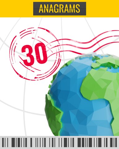 Tailwind Challenge 30 Badge - Anagrams Tailwind Challenge 30 Badge - Anagrams