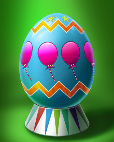 Balloon Egg Badge - Poppit! HD