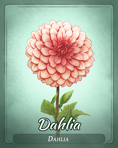 Dahlia Badge - Word Whomp HD