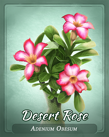 Desert Rose Badge - Spades HD