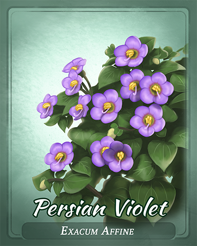 Persian Violet Badge - World Class Solitaire HD