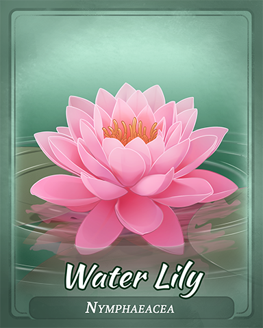 Water Lily Badge - Stack'em HD