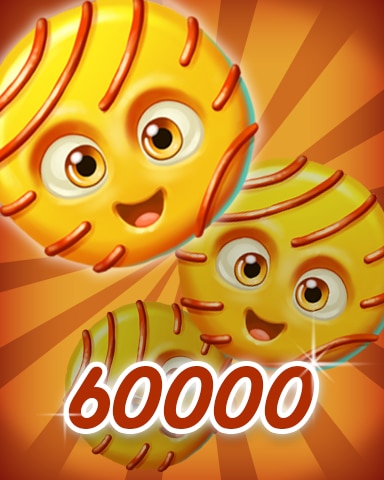 Yellow Cookie 60000 Badge - Cookie Connect