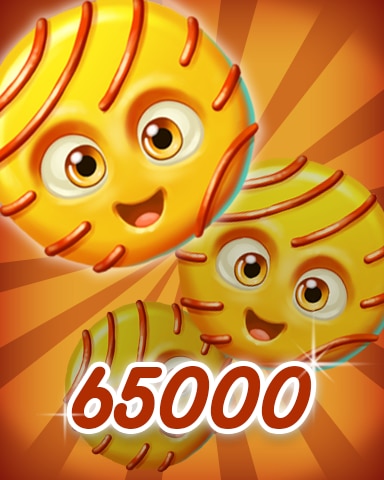 Yellow Cookie 65000 Badge - Cookie Connect