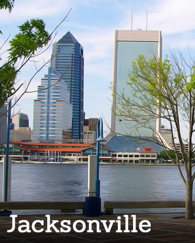 Jacksonville Badge - Cross Country Adventure