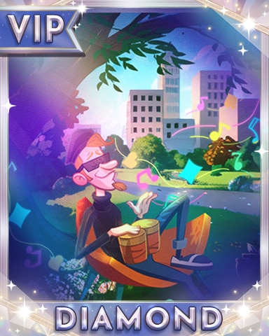 Bongos In The Park Diamond Badge - Canasta HD Bongos In The Park Diamond Badge - Canasta HD