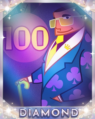 Keeping It 100 Diamond Badge - Canasta HD