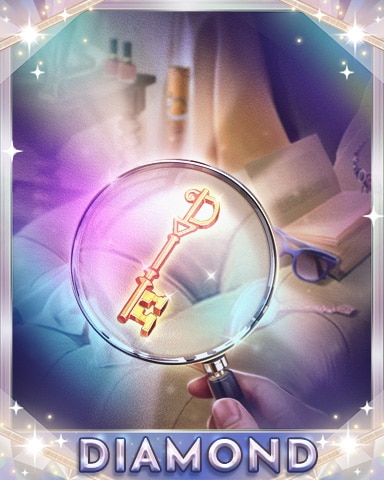 Claire's Key Diamond Badge - Claire Hart: Secret In The Shadows