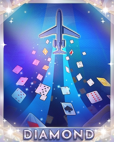 52 Card Takeoff Diamond Badge - First Class Solitaire HD 52 Card Takeoff Diamond Badge - First Class Solitaire HD