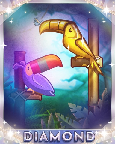 Golden Toucan Diamond Badge - Jungle Gin HD