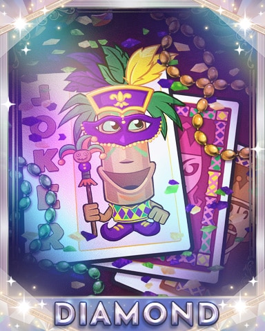 Tiki Joker Diamond Badge - Jungle Gin HD