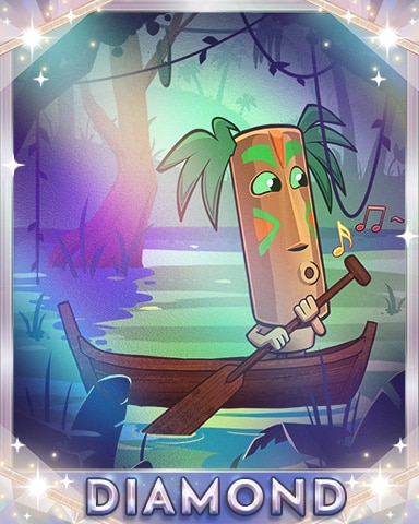 Tiki On The Water Diamond Badge - Jungle Gin HD